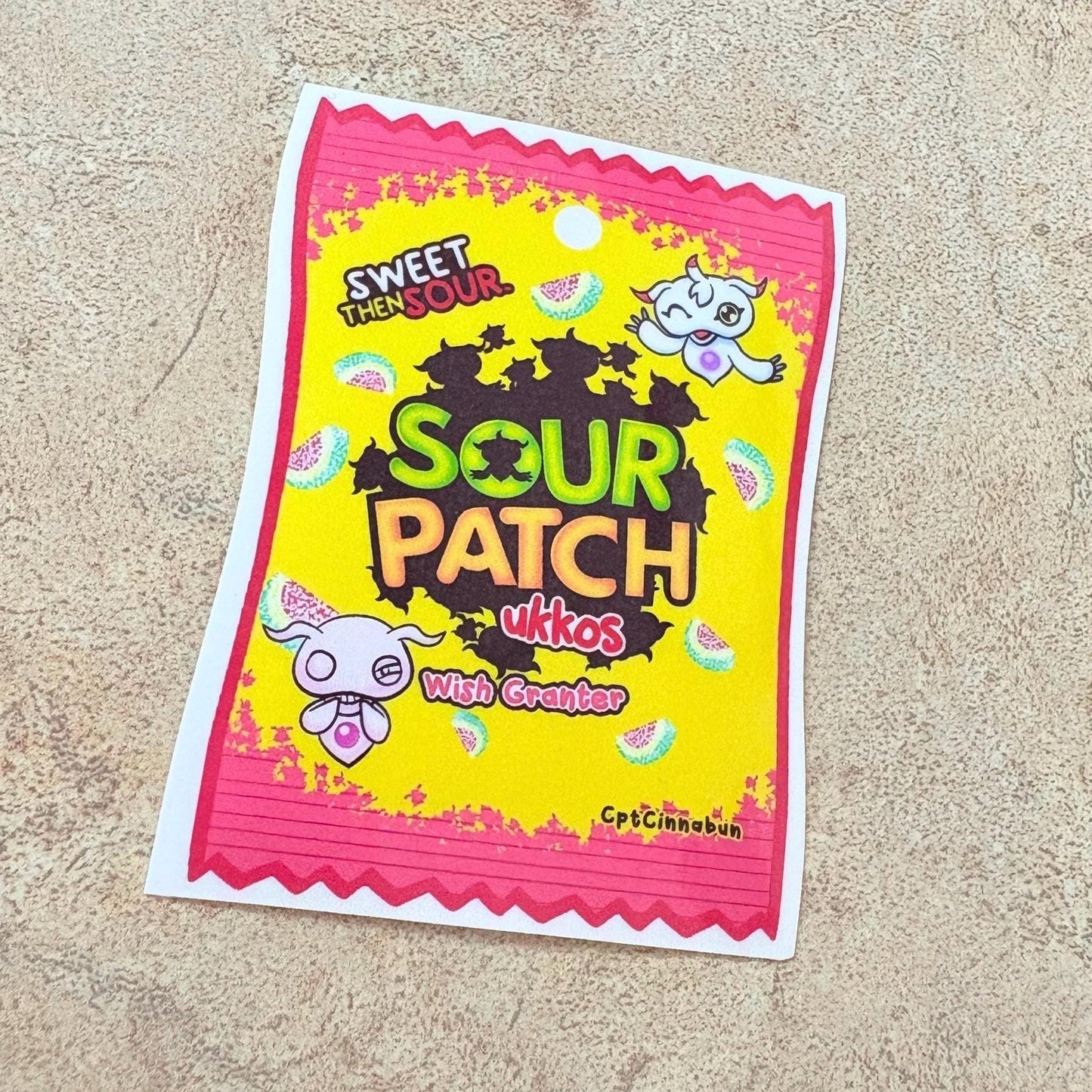 Sour Ukkos Vinyl Sticker! *waterproof*