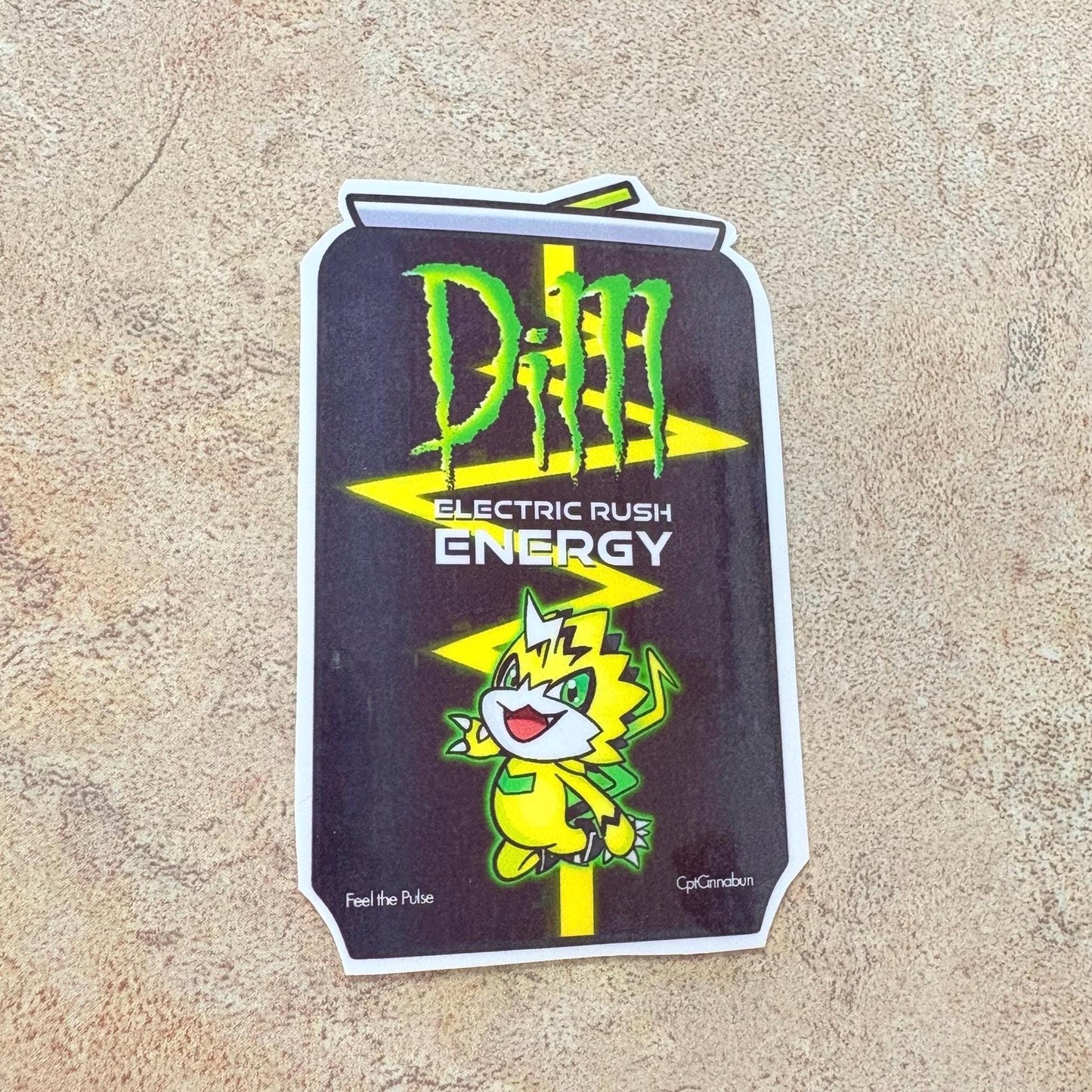 DIM Energy Pulsemon Vinyl Sticker! *waterproof*
