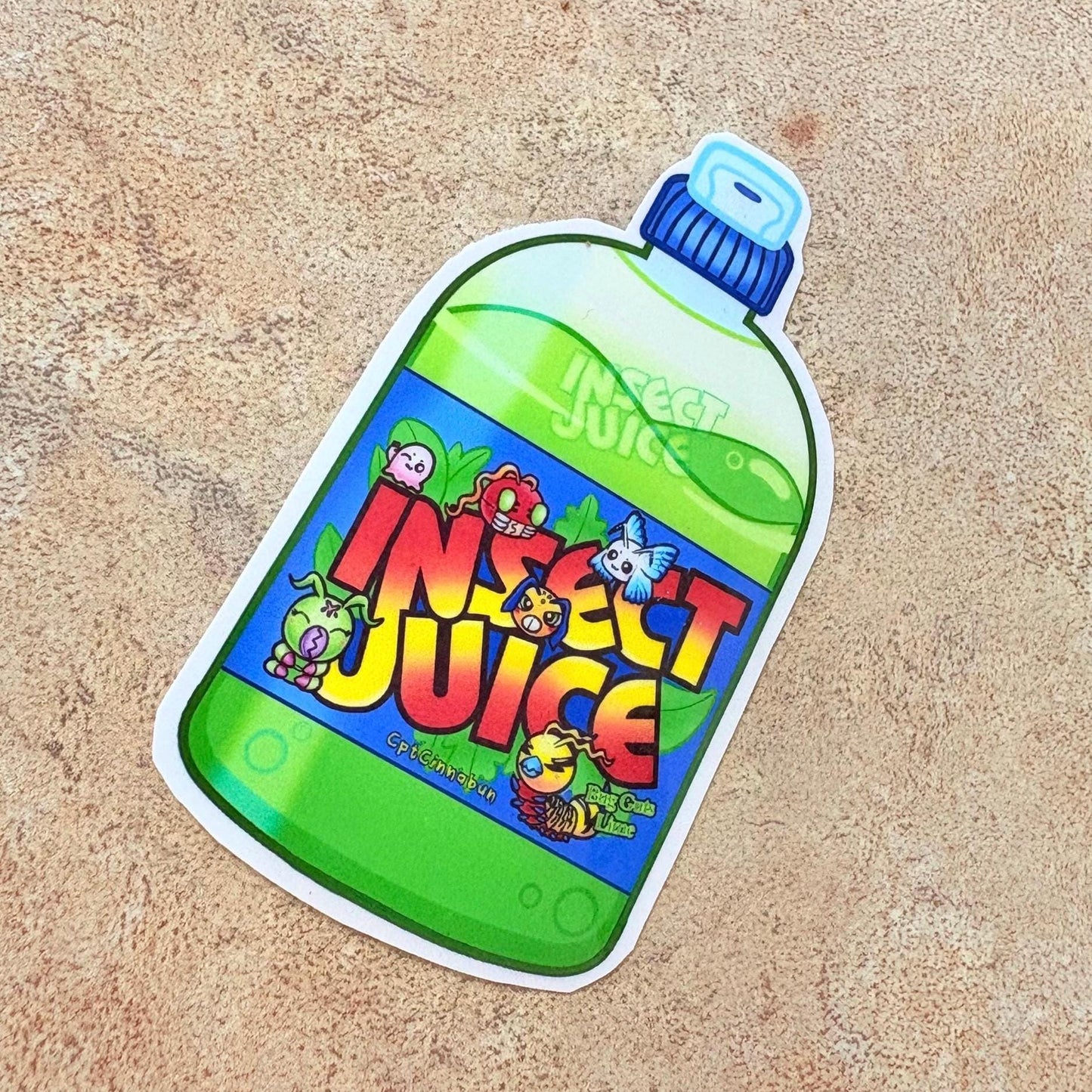 Digimon Insect Juice Vinyl Sticker! *waterproof*