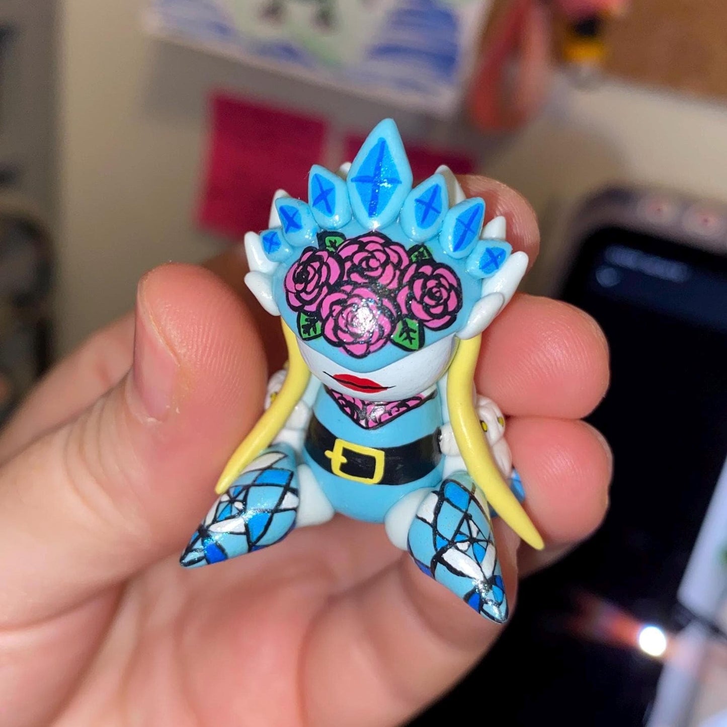 Cendrillmon Digimon TCG Memory Counter/Marker/Desk Buddy