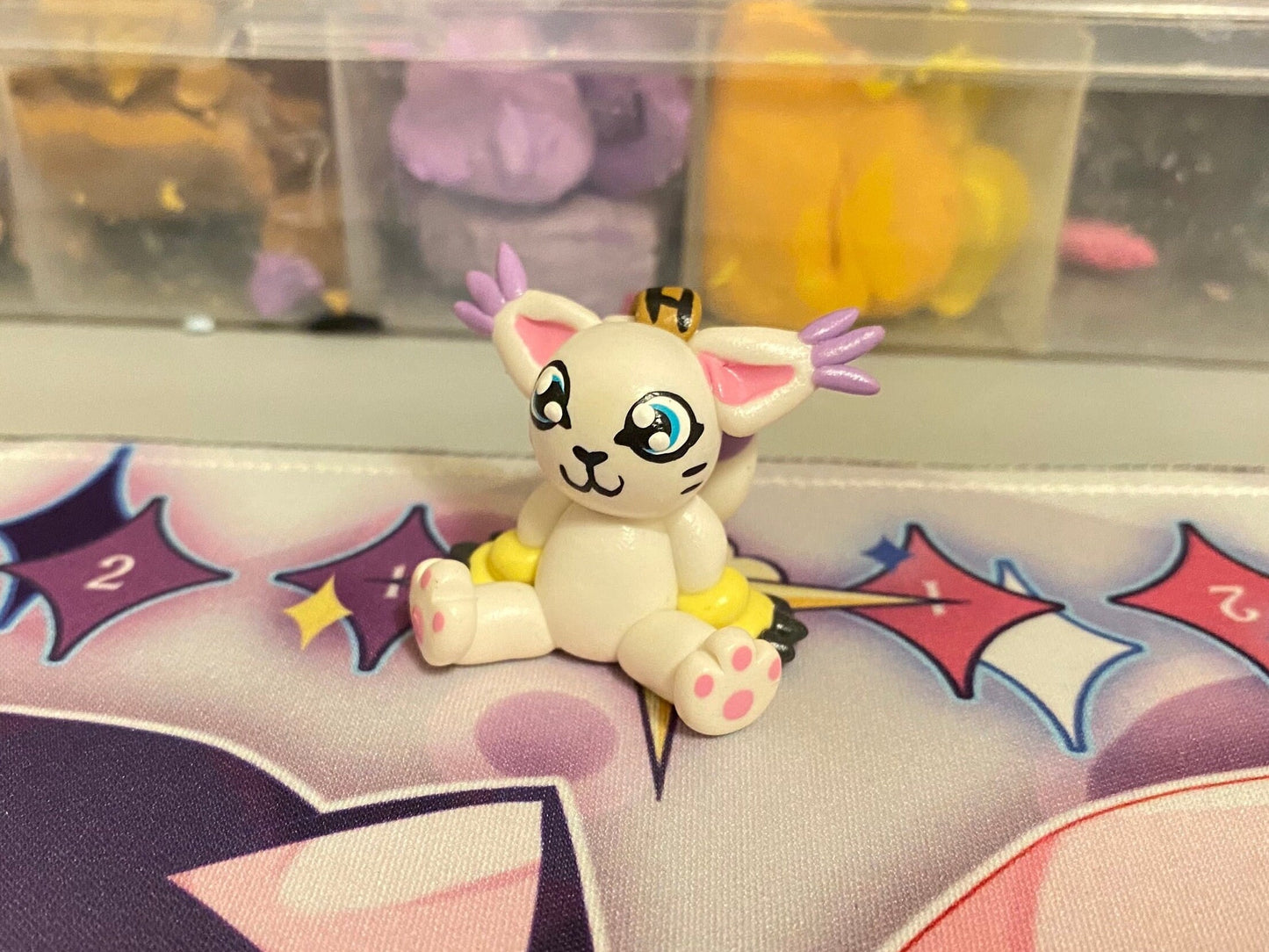 Gatomon Digimon TCG Memory Counter/Marker