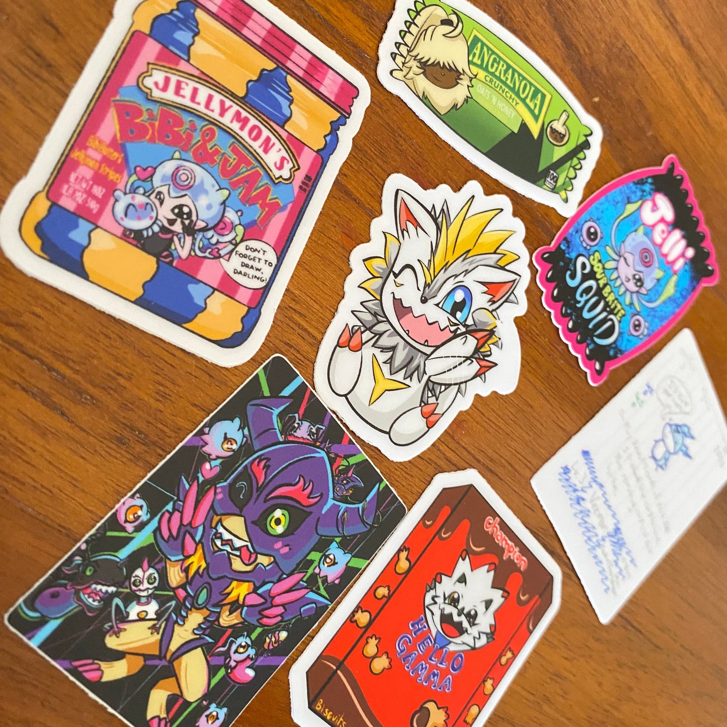 Digimon Vinyl Sticker Pack! *waterproof*