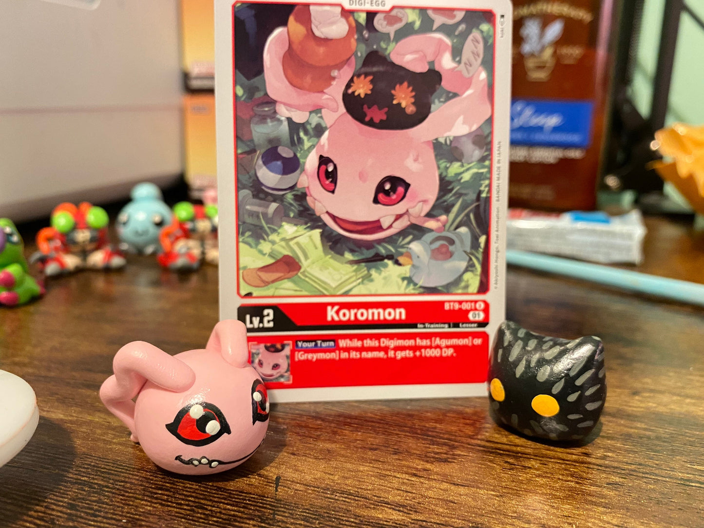 Koromon Digimon TCG Memory Counter/Marker