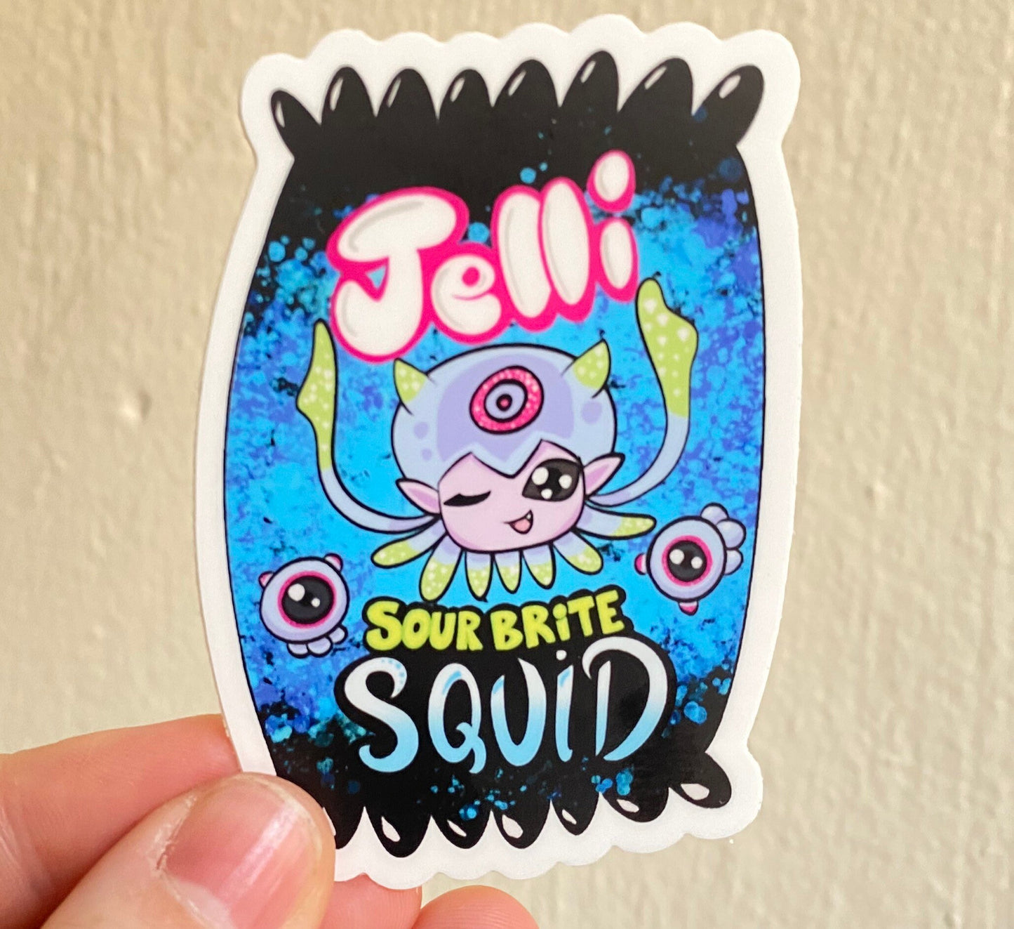 Digimon Ghost Game Snack Sticker Trio Jellymon Angoramon Gammamon