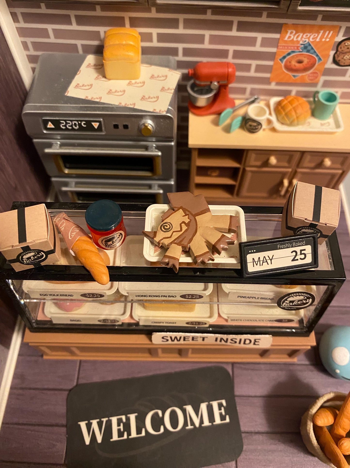 Huckmon Cookie Digimon TCG Memory Marker/Counter