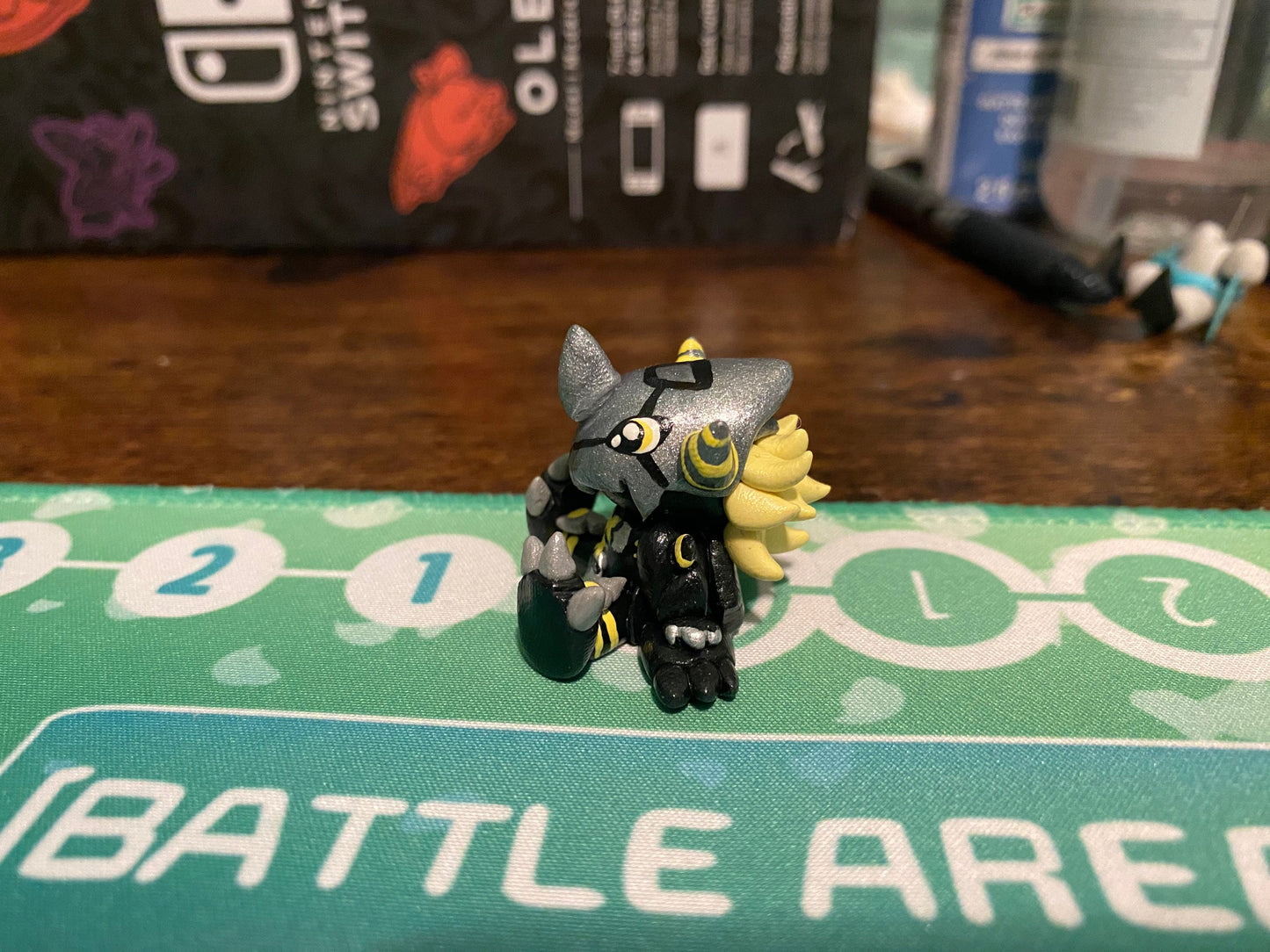 BlackWarGreymon Digimon TCG Memory Marker/Counter/Desk Buddy