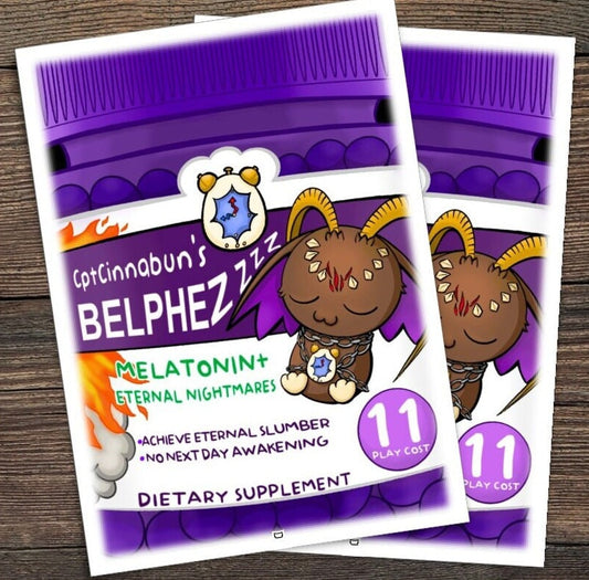 Belphemon: Sleep Mode Melatonin Gummies Digimon TCG Sleeves