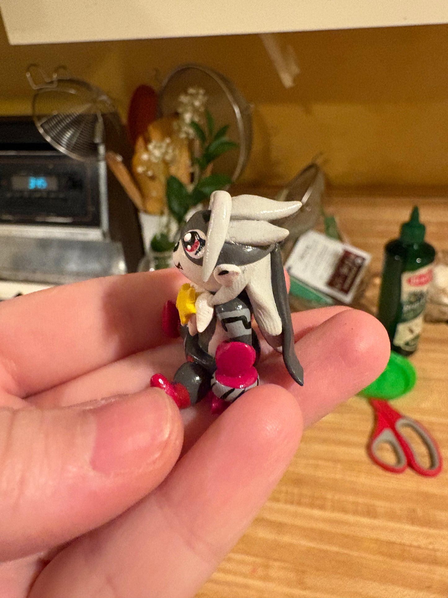 Wolvermon Digimon TCG Memory Marker/Counter/Desk Buddy