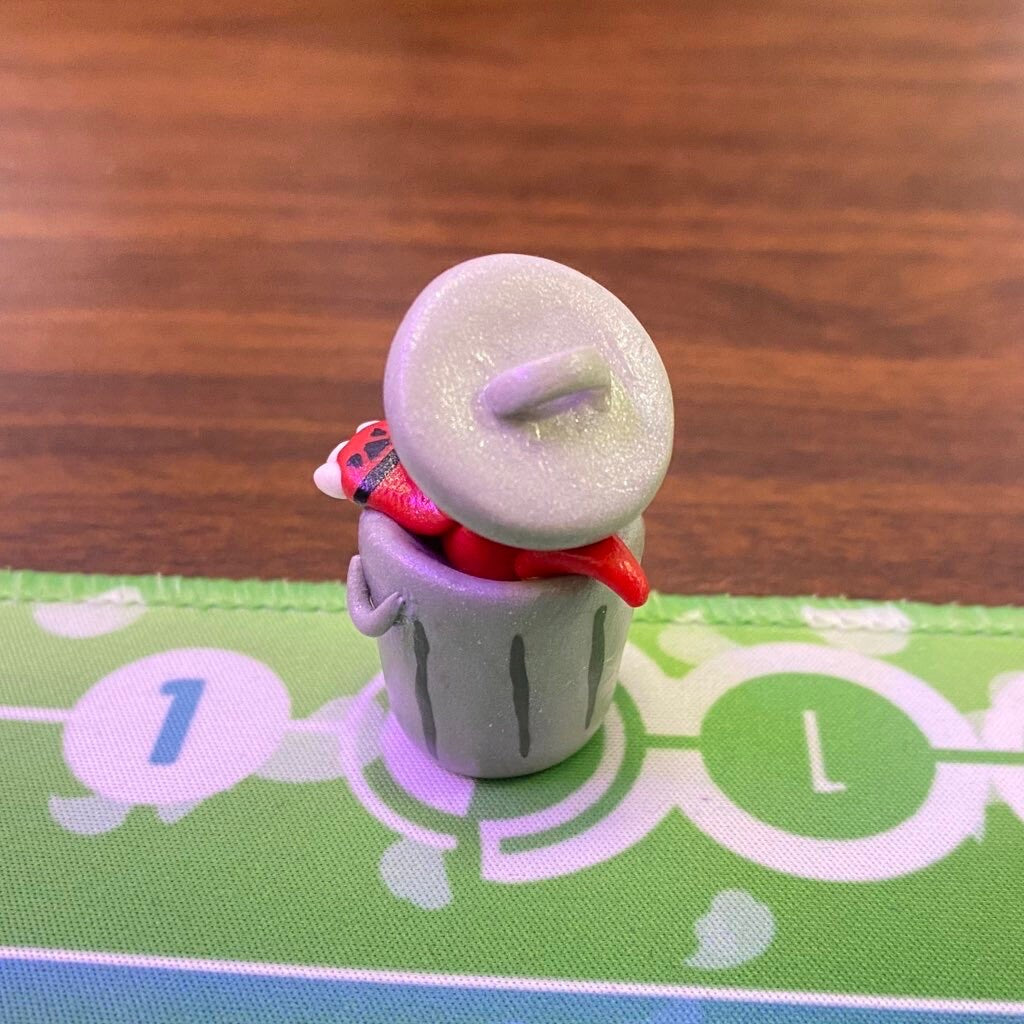 Guilmon/Loogamon Trash Digimon TCG Memory Marker/Counter