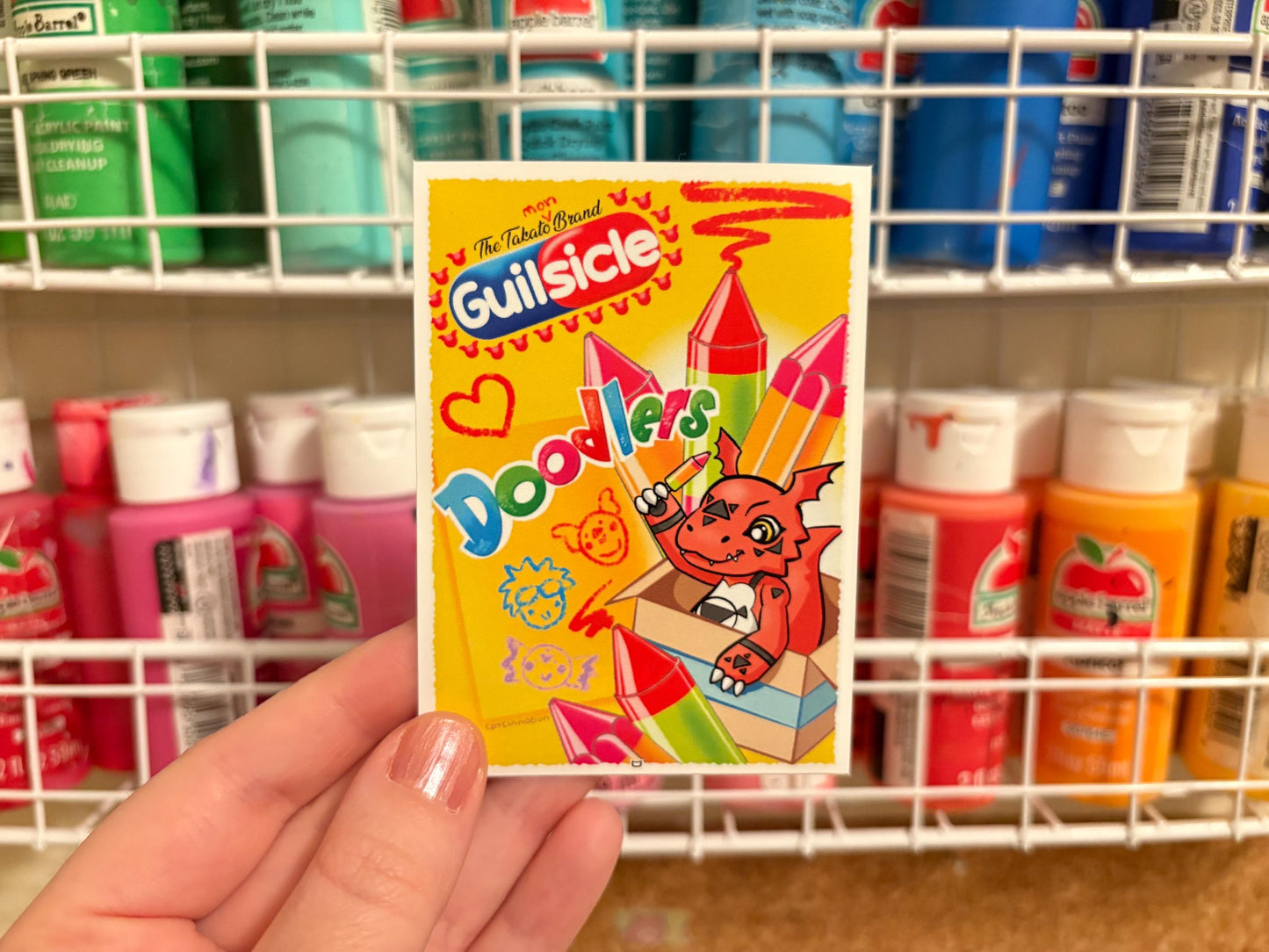 Guilsicle Guilmon Digimon TCG Sleeves