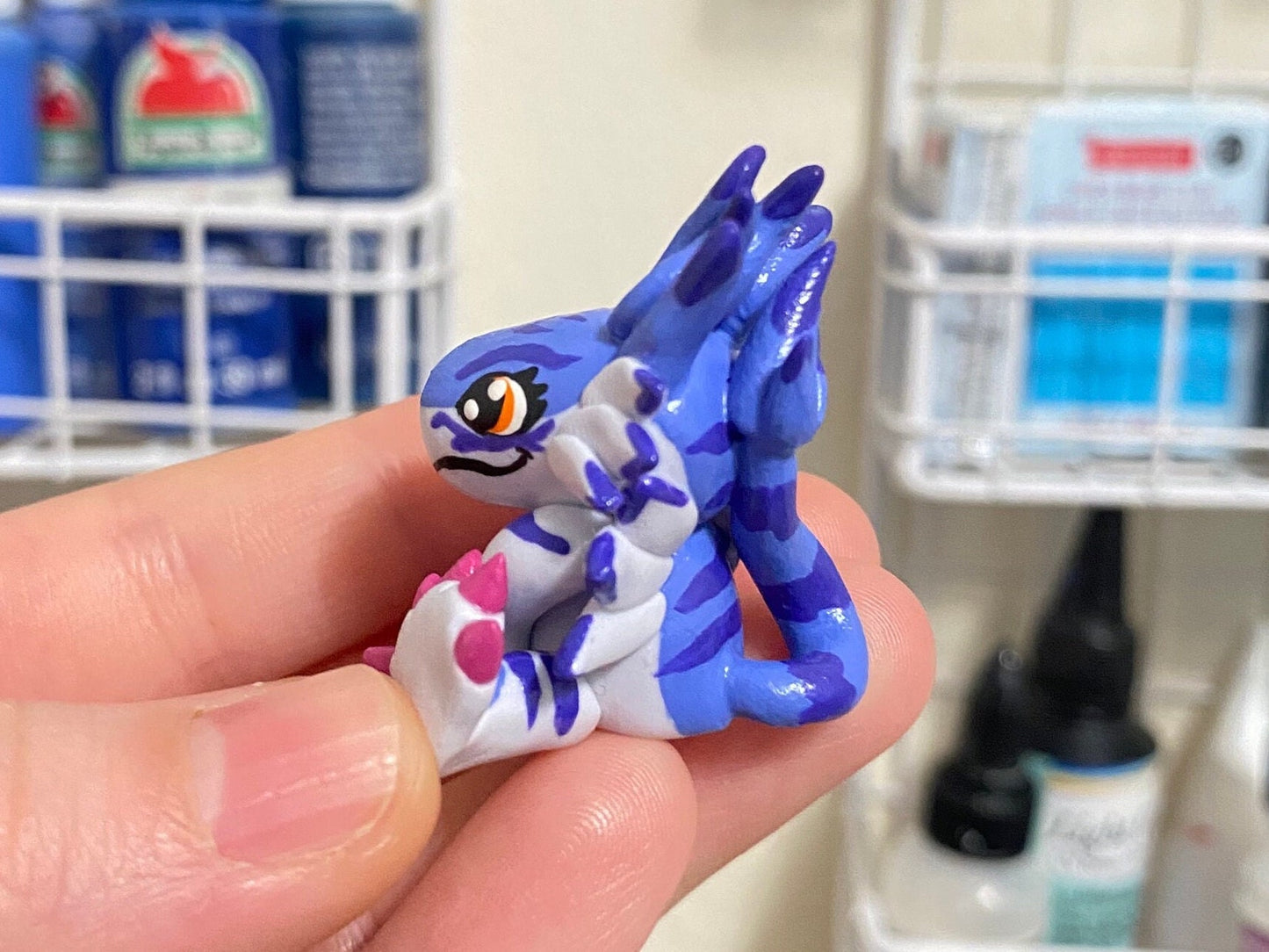 Garurumon Digimon TCG Memory Marker/Counter