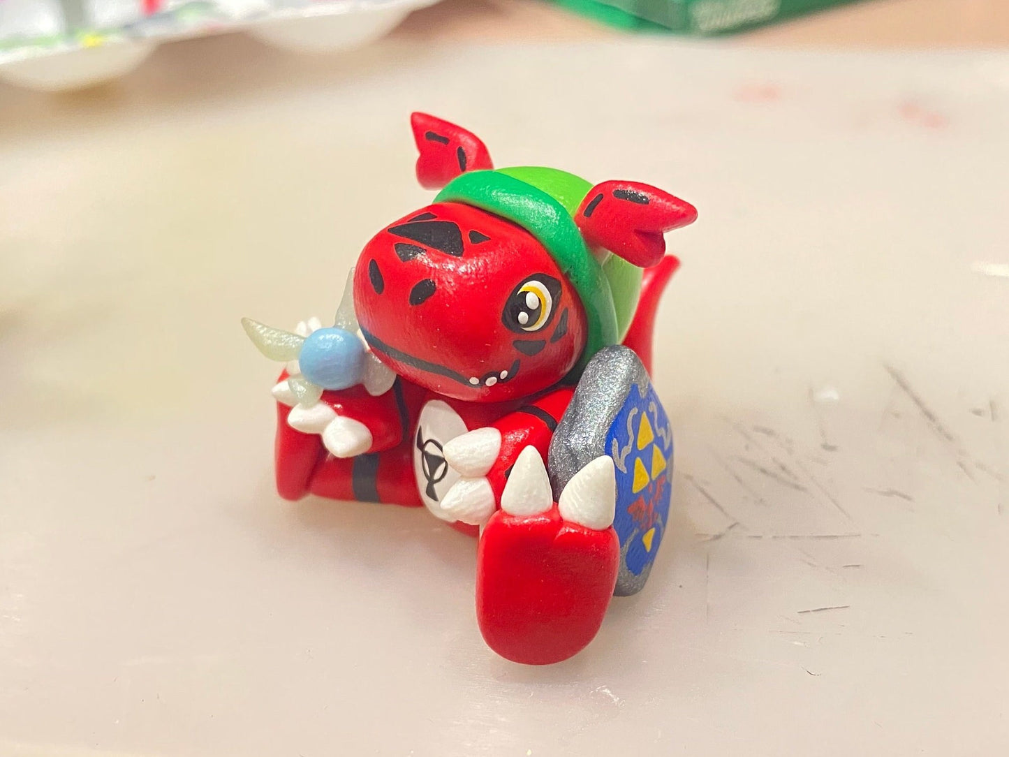 GuilmonxLink Digimon TCG Memory Marker/Counter