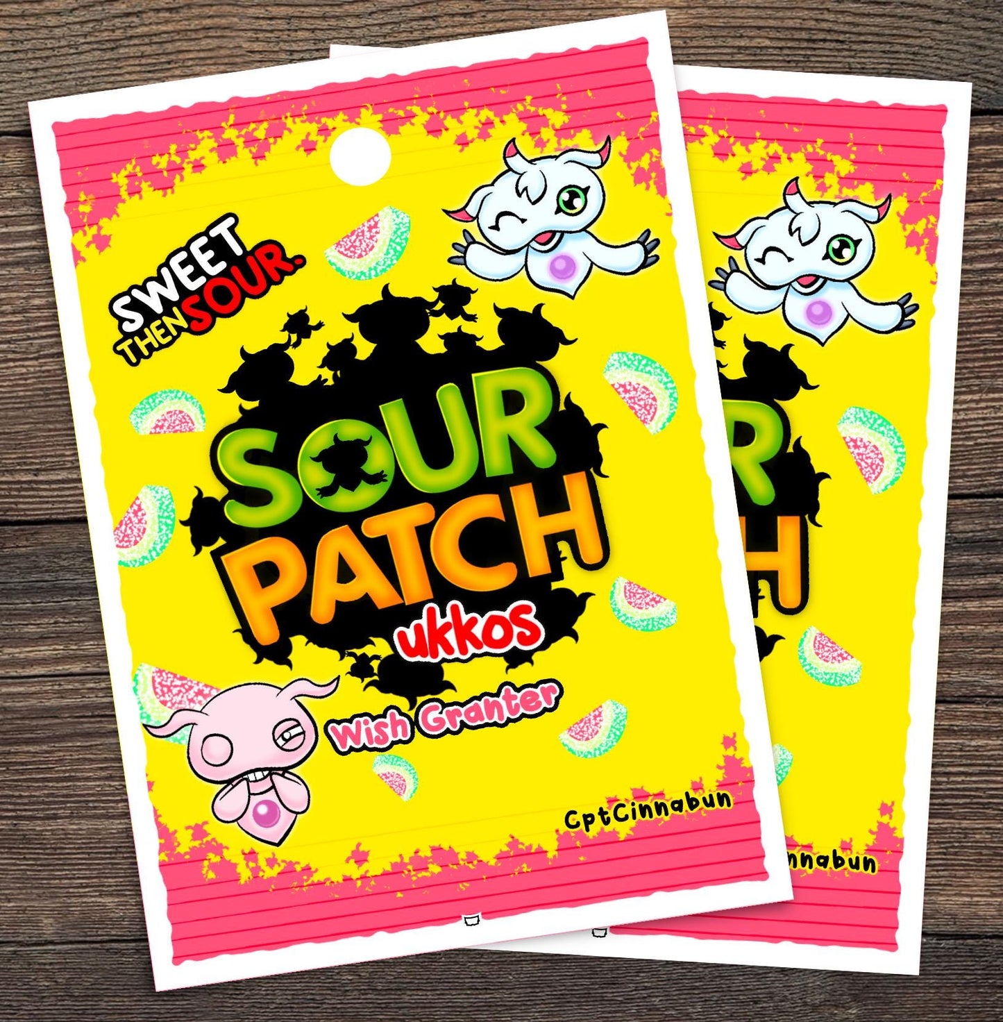 Sour Ukkos Deck Themed Digimon TCG Sleeves