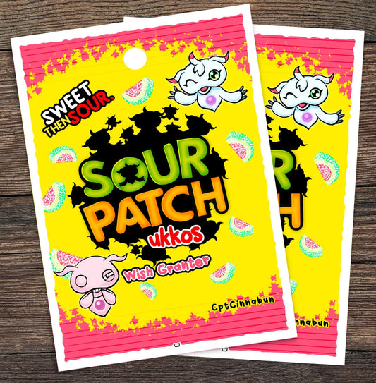 Sour Ukkos Deck Themed Digimon TCG Sleeves