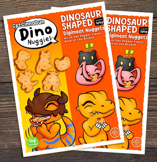 Agumon Dino Nuggies Digimon TCG Sleeves