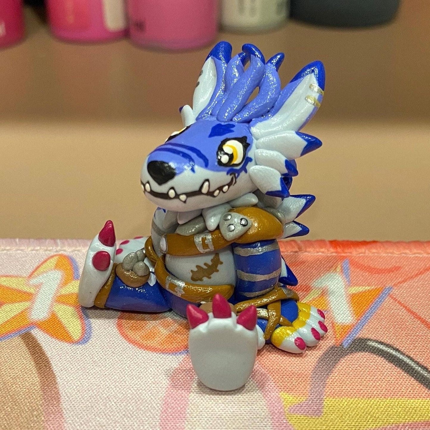 WereGarurumon Digimon TCG Memory Marker/Counter