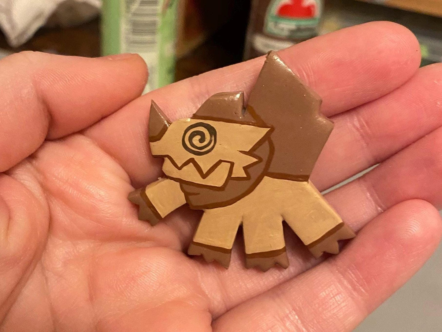 Huckmon Cookie Digimon TCG Memory Marker/Counter