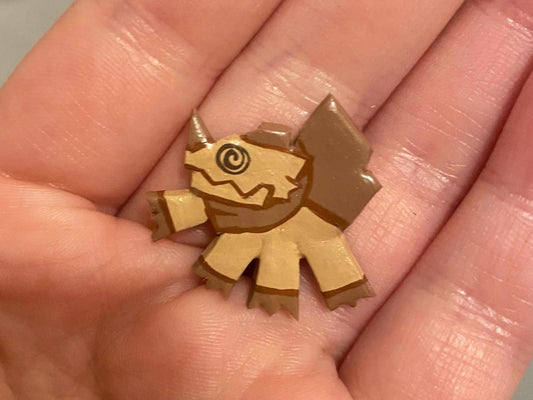 Huckmon Cookie Digimon TCG Memory Marker/Counter