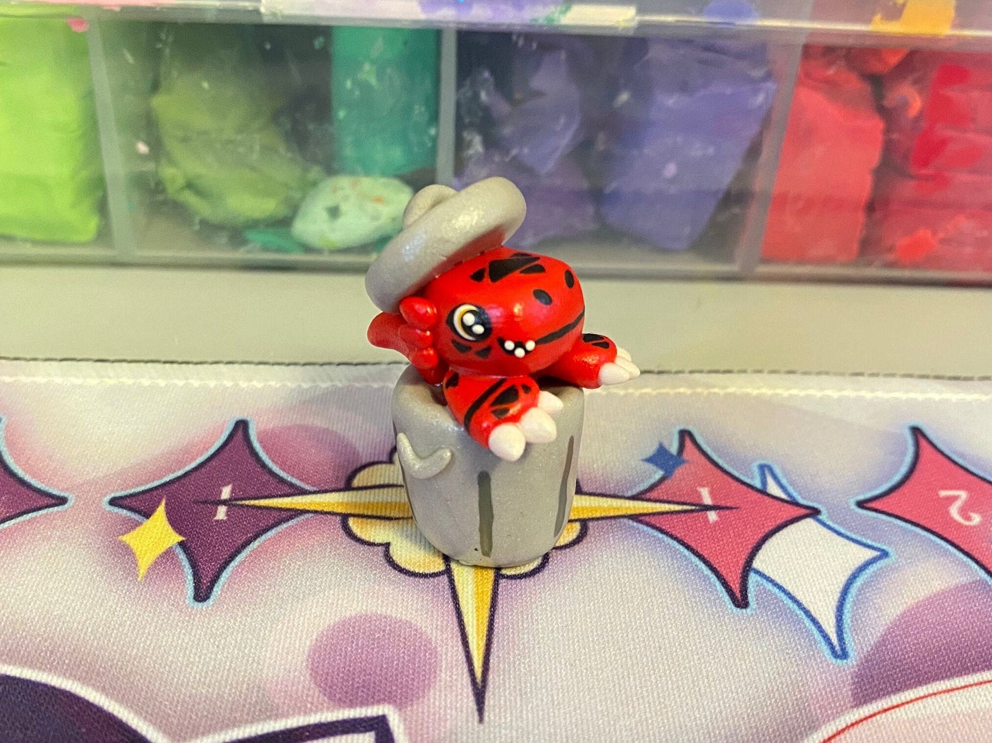 Guilmon/Loogamon Trash Digimon TCG Memory Marker/Counter