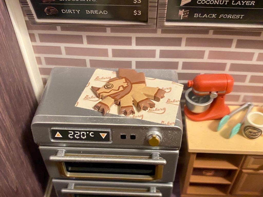 Huckmon Cookie Digimon TCG Memory Marker/Counter