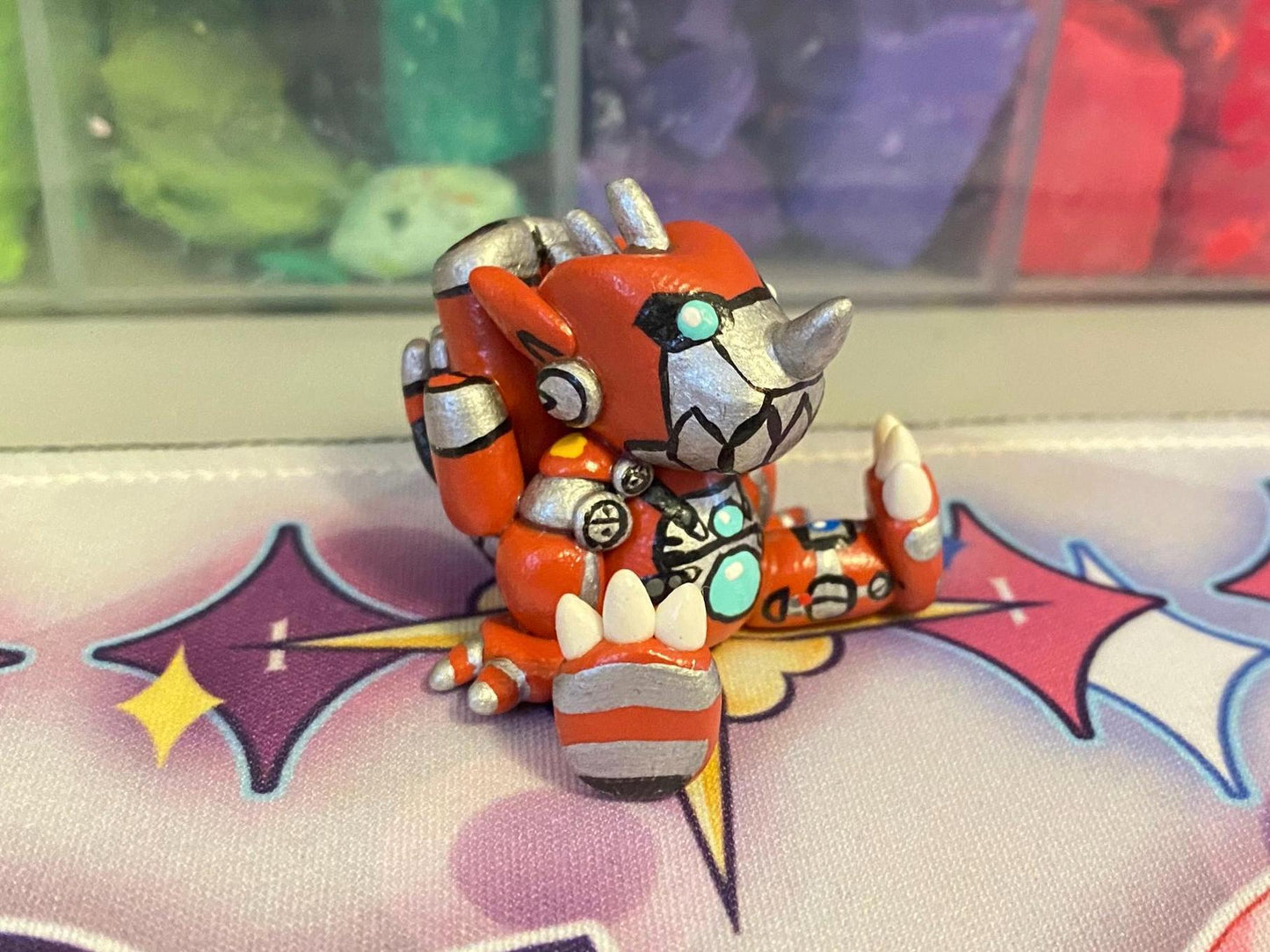 RustTyrannomon Digimon TCG Memory Marker/Counter