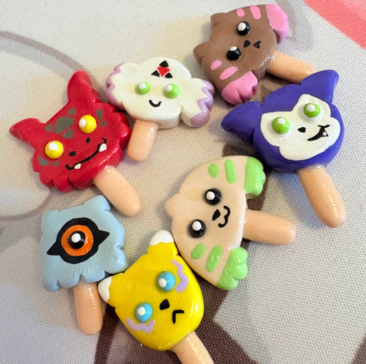 Retro Popsicle Digimon TCG Memory Marker/Counter