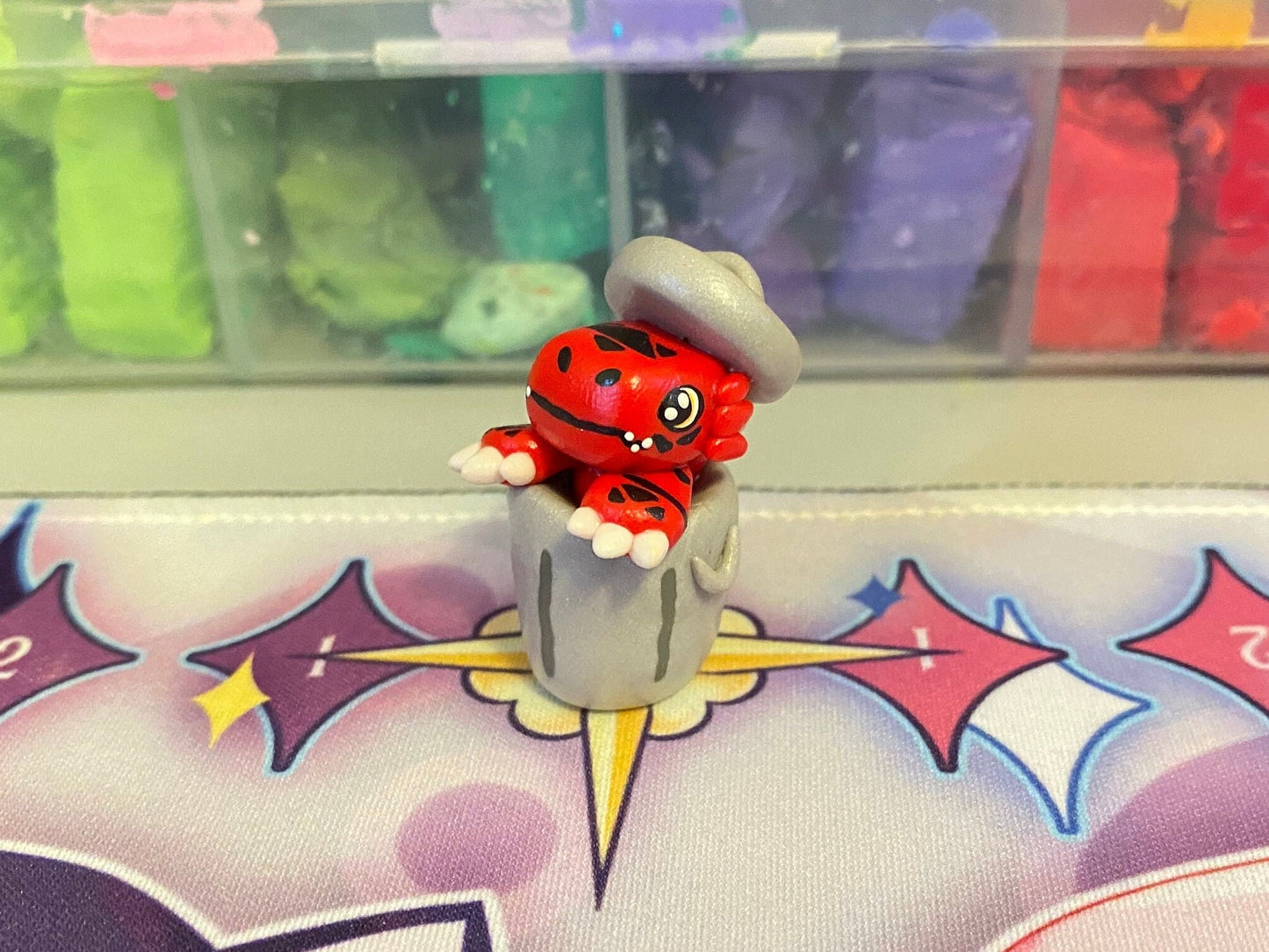 Guilmon/Loogamon Trash Digimon TCG Memory Marker/Counter