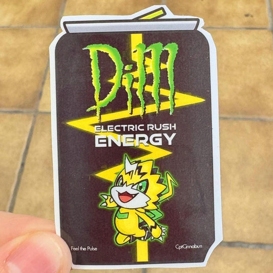 DIM Energy Pulsemon Vinyl Sticker! *waterproof*