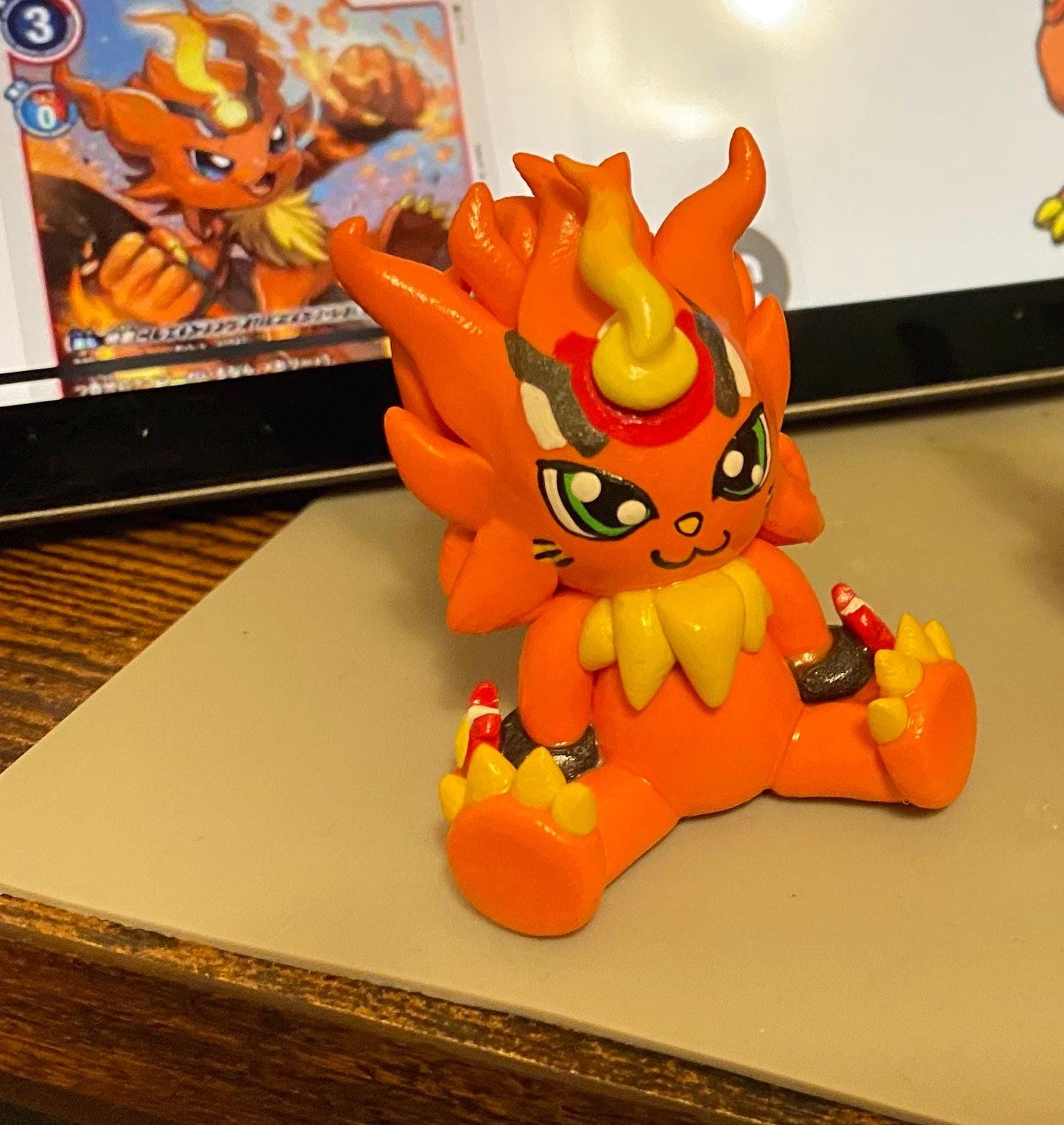 Coronamon Digimon TCG Memory Marker/Counter