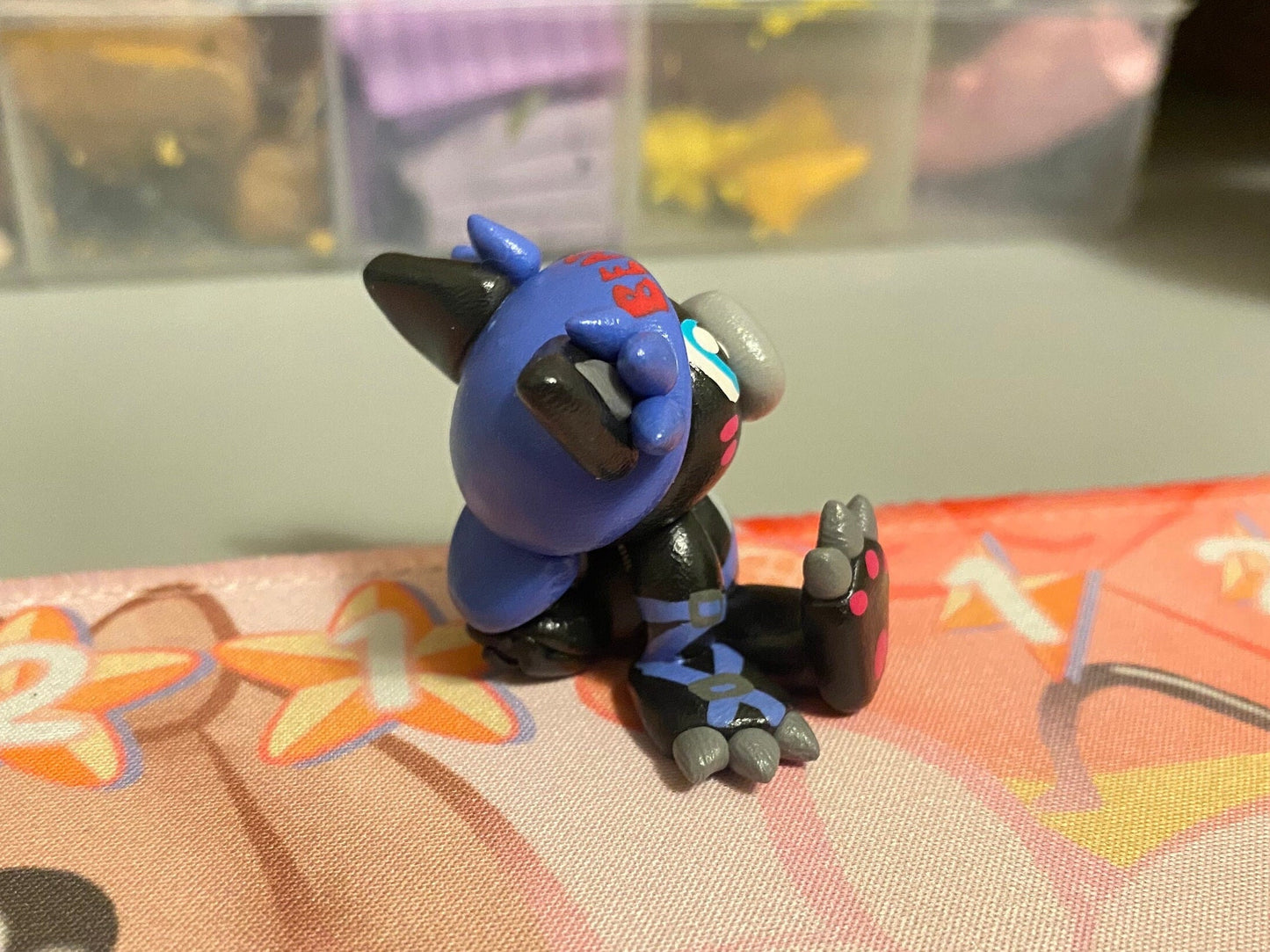 Bearmon Digimon TCG Memory Counter/Marker/Desk Buddy