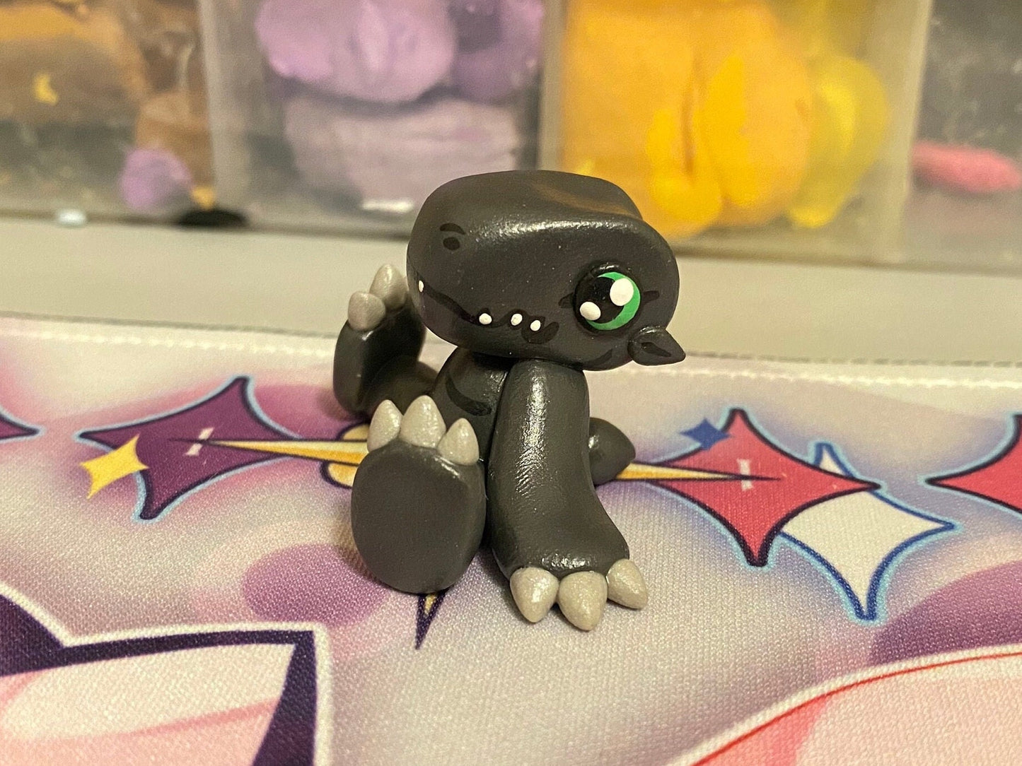 Agumon (Expert, Black, Marcus, Bushi) Digimon TCG Memory Marker/Counter/Desk Buddy