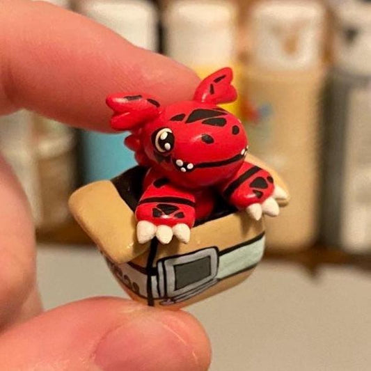 Guilmon Box Digimon TCG Memory Marker/Counter