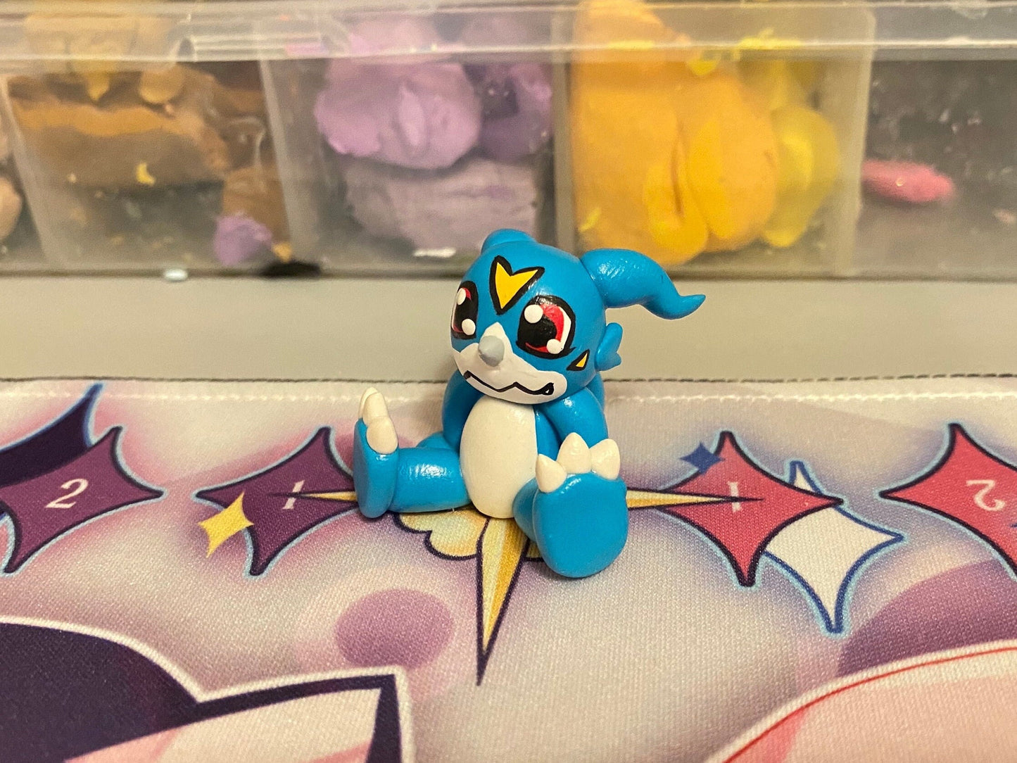 Veemon Digimon TCG Memory Marker/Counter