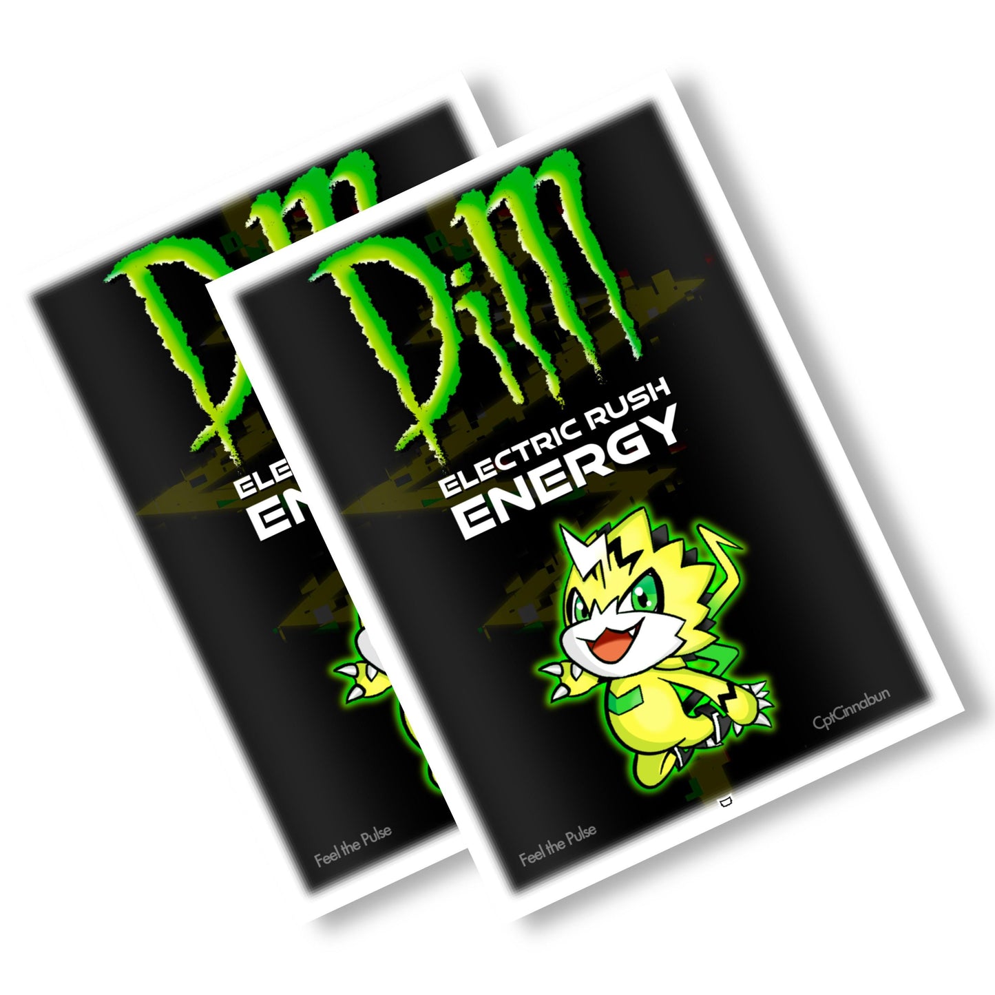 Pulsemon DiM Energy Digimon TCG Sleeves