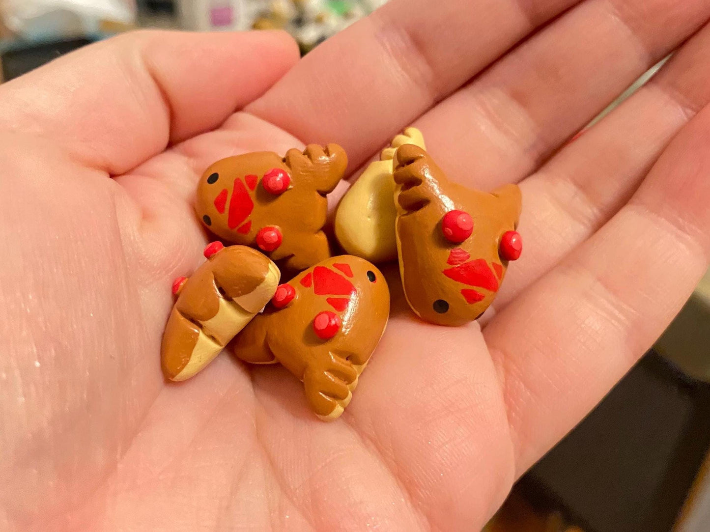 Guilmon Bread Digimon TCG Memory Marker/Counter