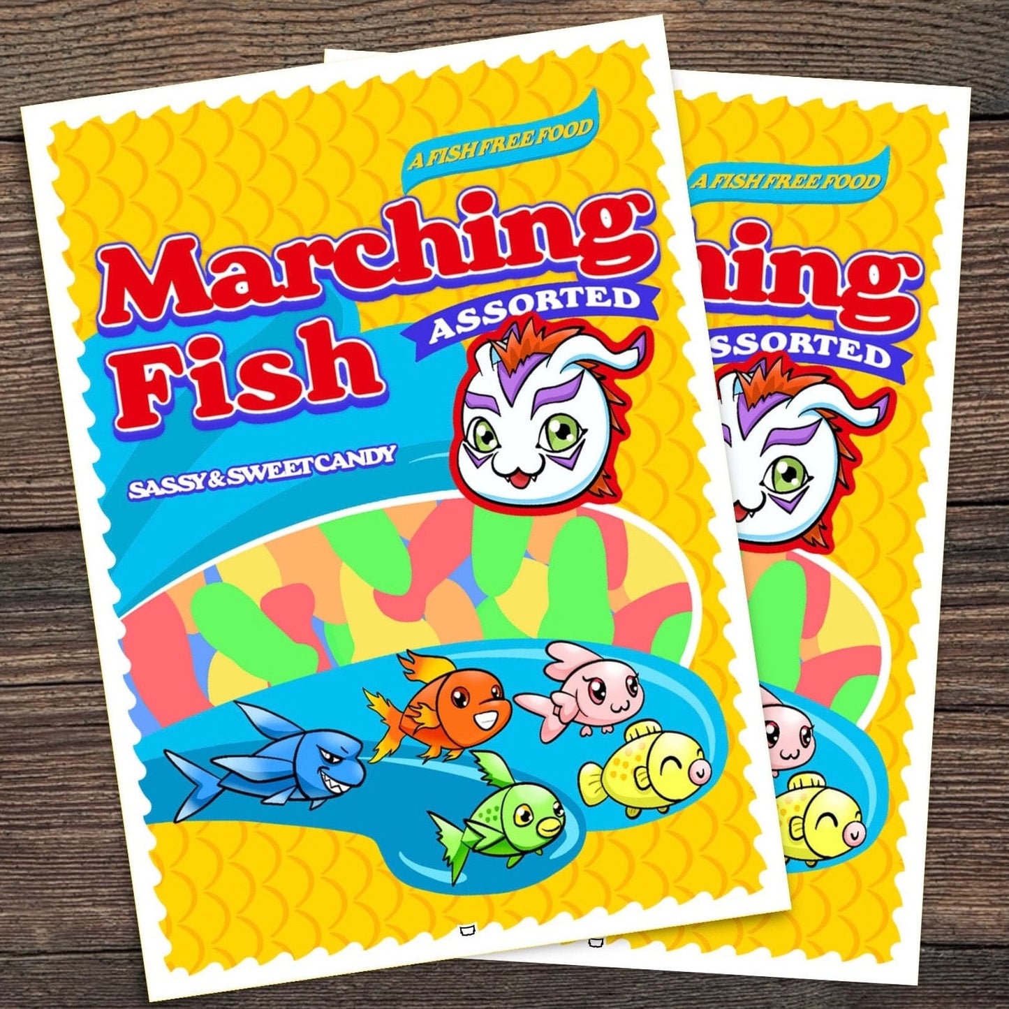 Marching Fish Gomamon Digimon TCG Sleeves