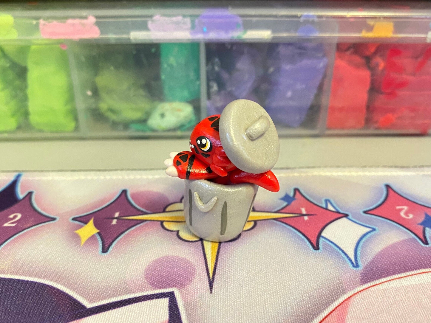 Guilmon/Loogamon Trash Digimon TCG Memory Marker/Counter