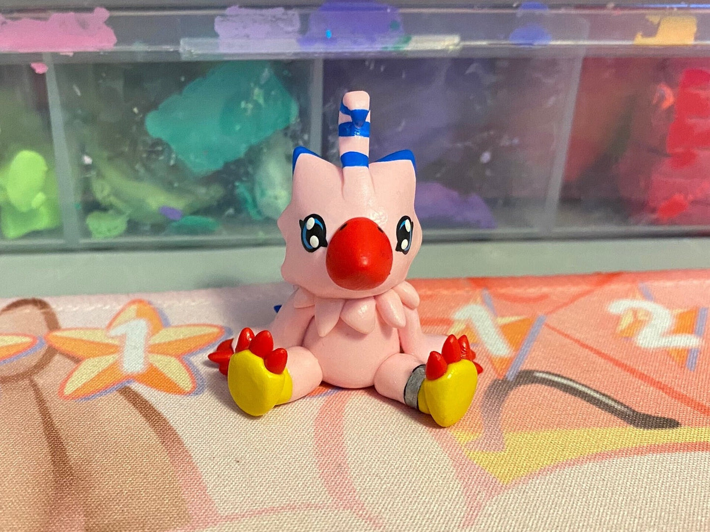 Biyomon Digimon TCG Memory Marker/Counter/Desk Buddy
