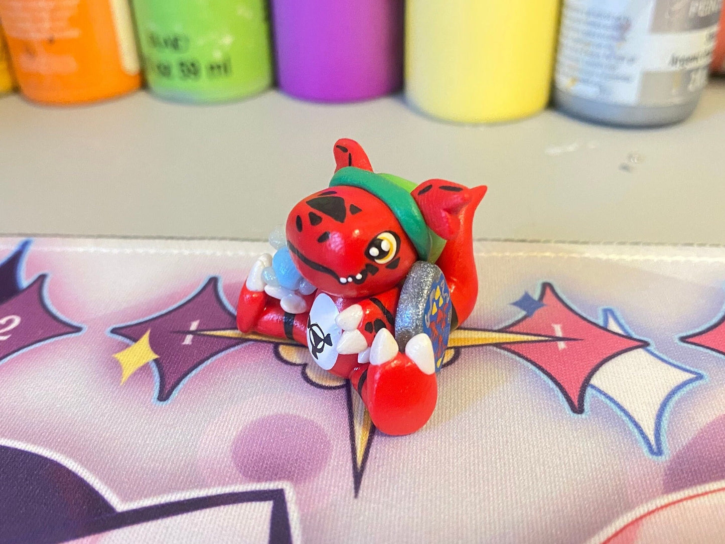 GuilmonxLink Digimon TCG Memory Marker/Counter