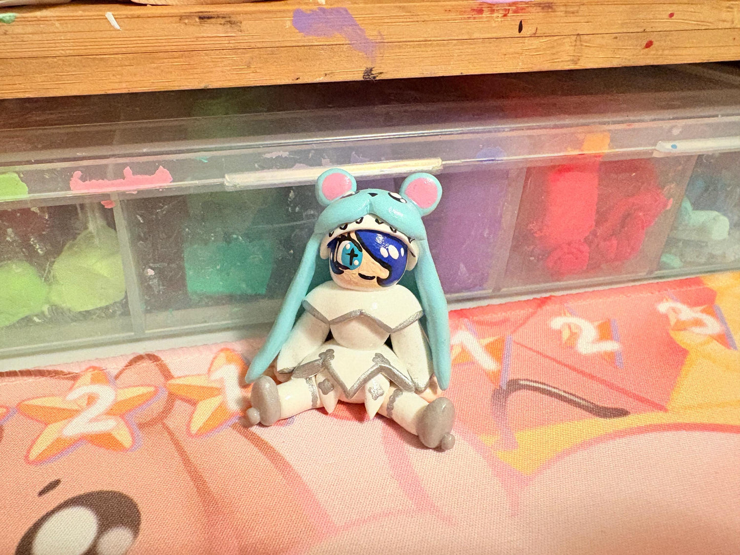 Sistermon Nior/Blanc/Ciel Digimon TCG Memory Marker/Counter