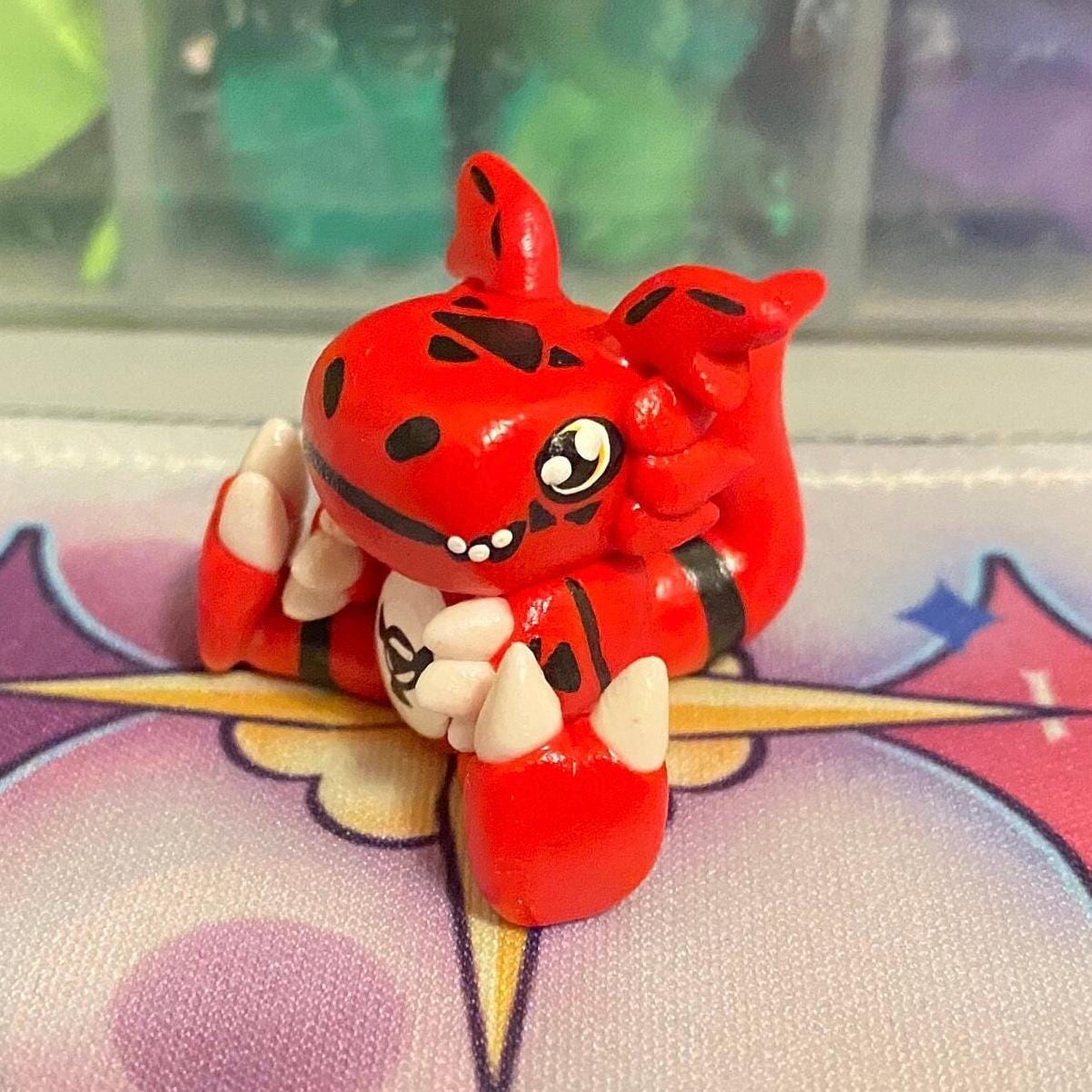 Guilmon Digimon TCG Memory Marker/Counter