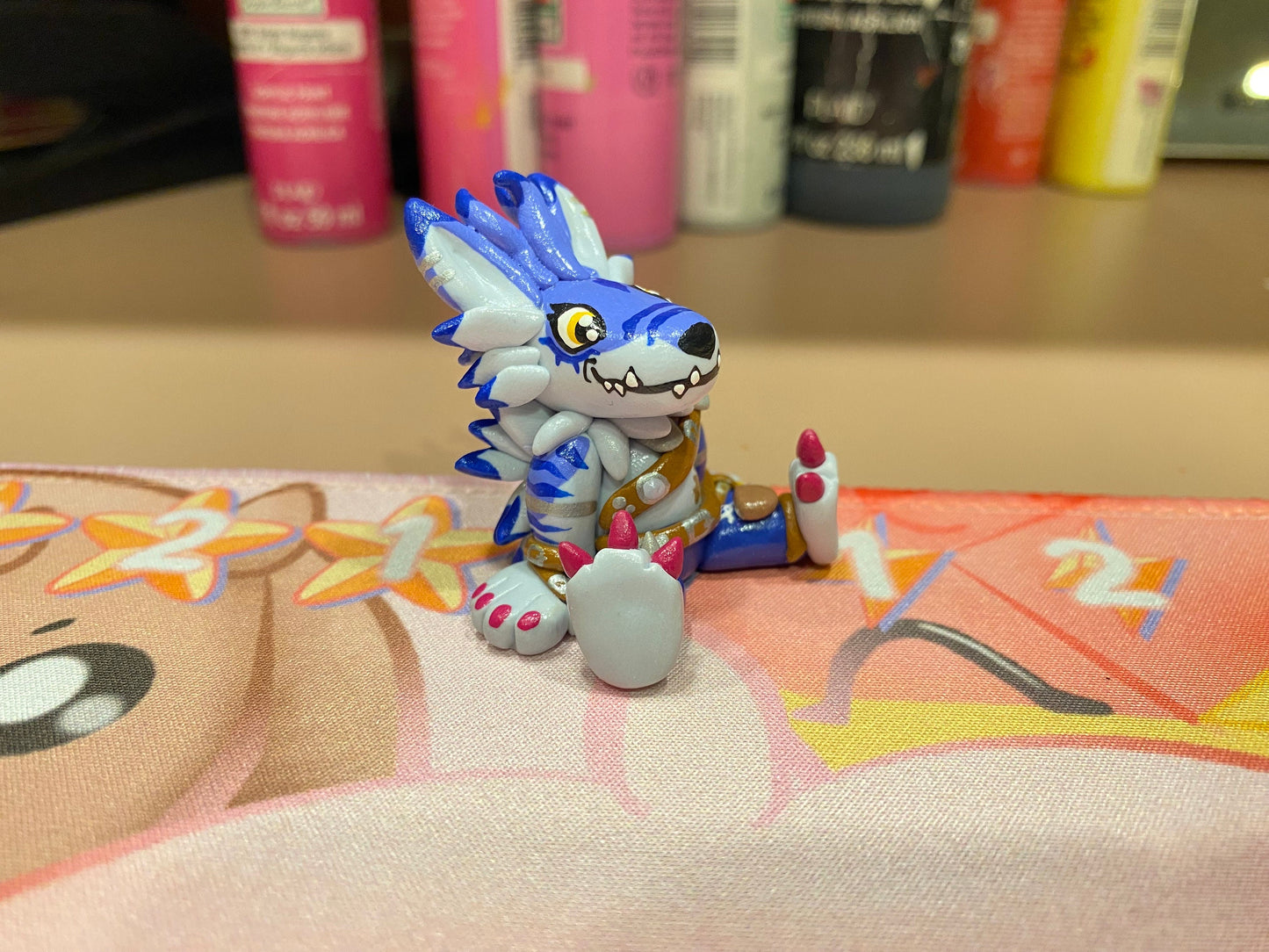 WereGarurumon Digimon TCG Memory Marker/Counter