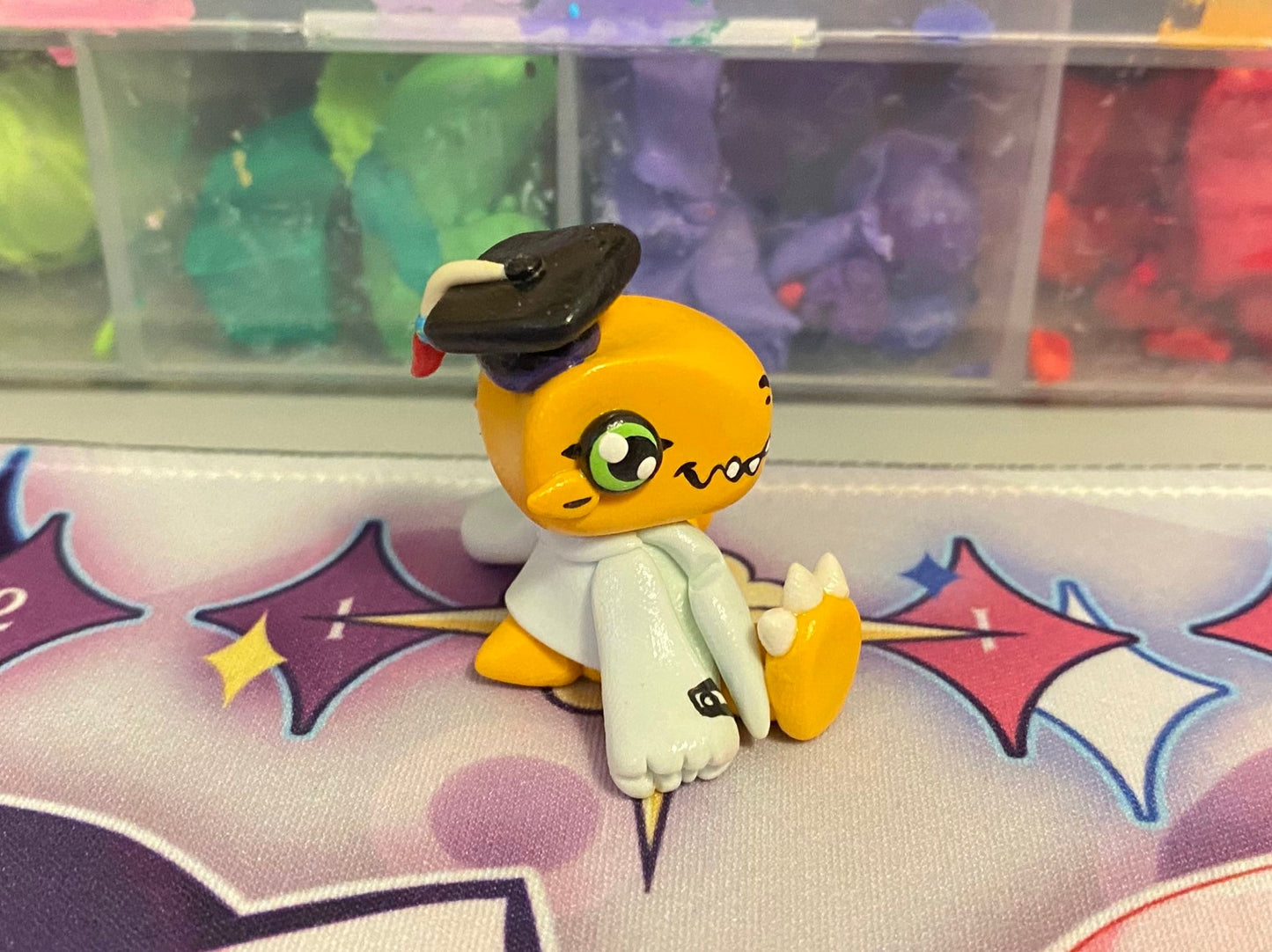 Agumon (Expert, Black, Marcus, Bushi) Digimon TCG Memory Marker/Counter/Desk Buddy